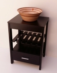 Mueble de baño Urbis Eco c/tapa Wenge ECO50WT sin bacha