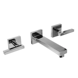 Griferia baño Hidromet Lavatorio De Pared Block Lever Cromo