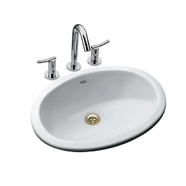 Bacha de baño Ferrum armonica esquel sin mesada ARM-BH-106-BL