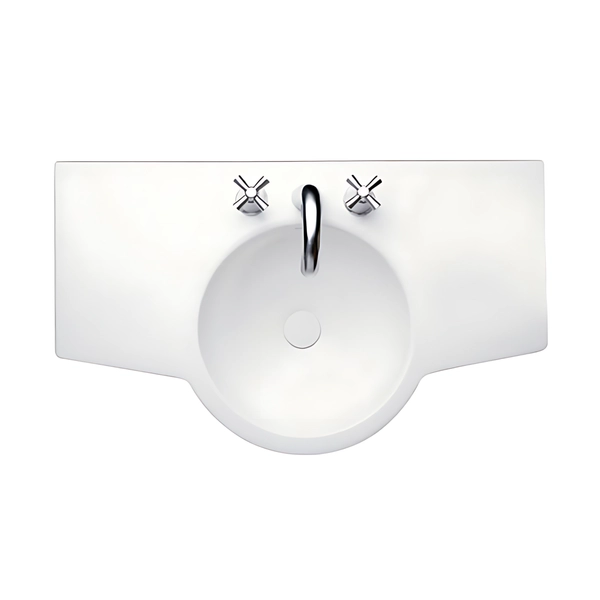 Bacha de lavatorio Ferrum 85 cm marina 3 ag MAR-MS-304-BL