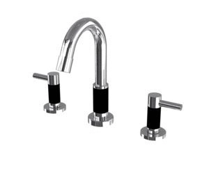 Griferia lavatorio Andez Black Cromo 500.18.01.04.04