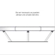 Desagüe Ideal lineal abs 30 cm 12090