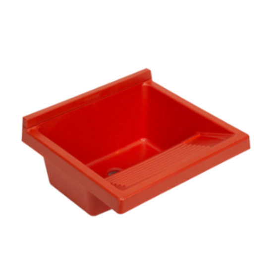 Pileta Lavadero PP Ferrum Traful Roja LP010