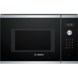 Microondas Bosch empotrable c/grill 60x38 negro