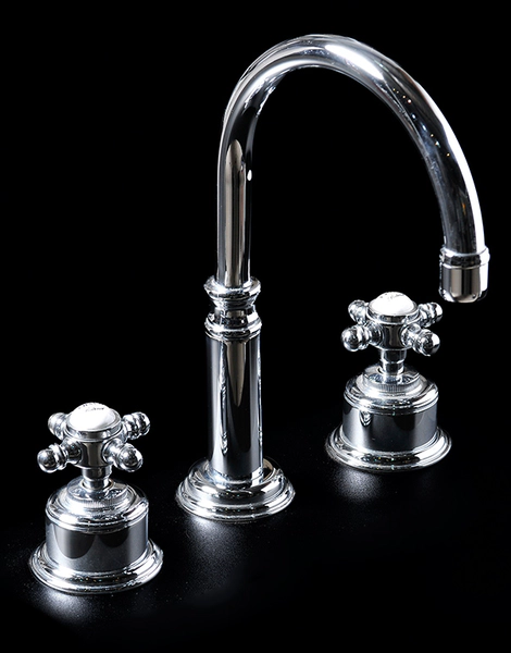 Griferia de lavatorio Robinet Tango Niquel mate 44010004