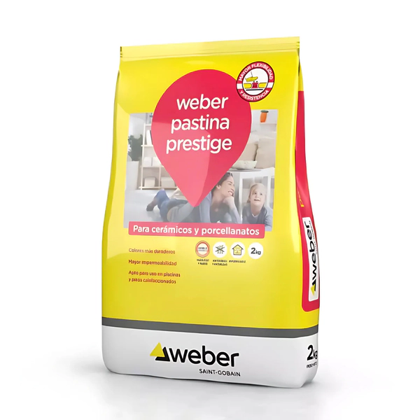 Pastina Weber prestige 2kg madera 92.1207