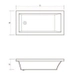 Bañera Versailles Soho 50 solo casco 150x75 SHB50