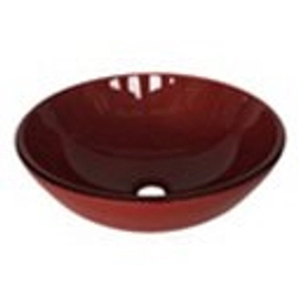 Bacha Misiones Round Glass Rojo B1003
