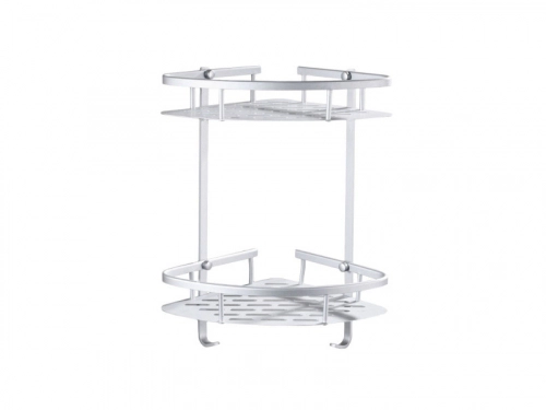 Accesorios Baño Daccord Esquinero 2 Estante Organizador