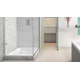 Receptaculo Bagnara para embutir con alas 83x70x22
