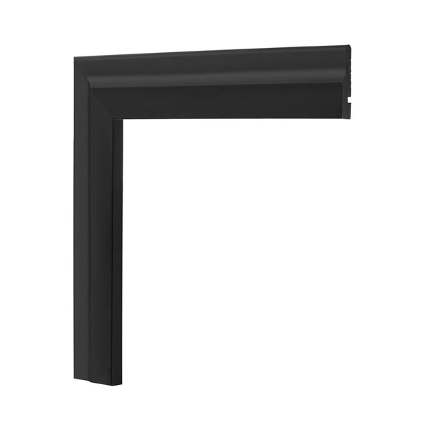 Atrim contramarco soft eps 70x15mm 2.5mts negro mate 3006