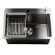 Bacha de cocina lux Kitchen West LUX65/45-SOPAM