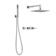 Griferia ducha c/duchador castilla 85-153-CR Peirano