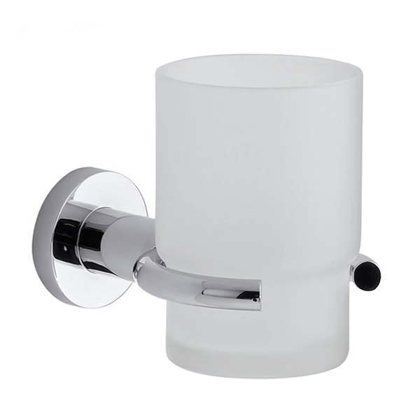 Porta cepillos FV libby con vaso cromo 0169/39-CR