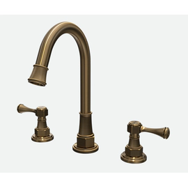 Griferia De Lavatorio 3 Ag Antique Lever Bronce Viejo Andez 500.41.05