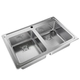 Bacha de cocina Johnson quadra Q084A doble