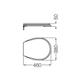 Asiento de Inodoro Ferrum Pilar blanco TPX SVA-TP-007-BL