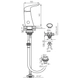Grifería de bidet FV epuyen monocomando negro 189/L2