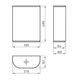 Depósito Ferrum 6lts marina dual touchless MAR-DP-010-BL