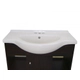 Vanitory Wengue Mesada 85x84x45+ Fv Puelo Monocomando