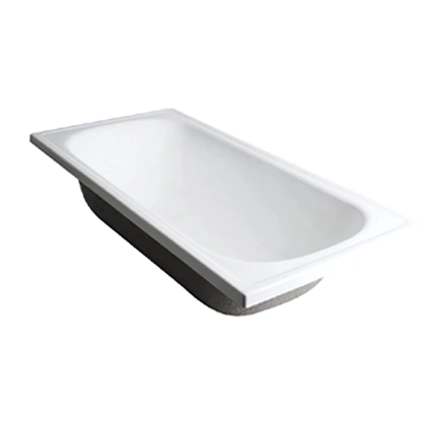 Bañera Ferrum 160 cm serena acrilico blanca SER-BA-160-BL