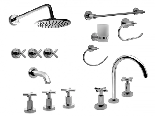 Griferia Vasser Cyrano lavat bidet ducha kit +&