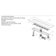 Desague Ciego Fv Acero Inoxidable 60cm 351.02.6