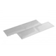 Malla Indra Acero Inox 38X15.5 SUBWAY BISEL BLANCO MATE