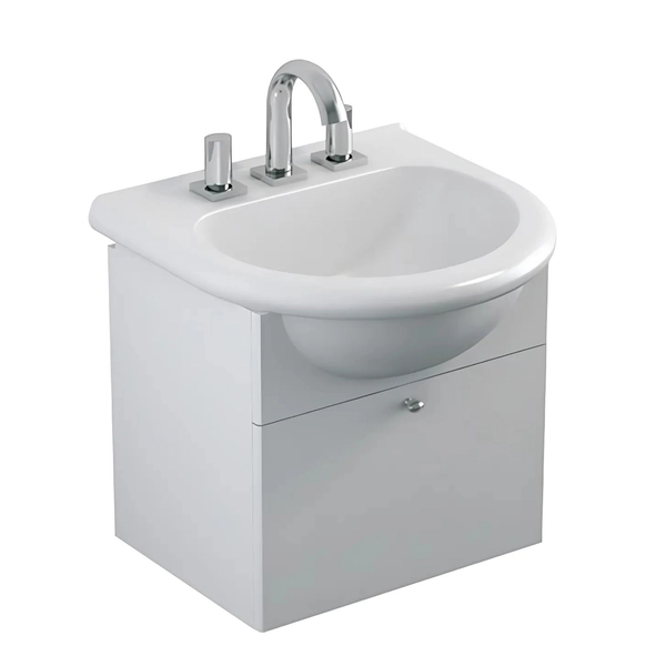 Mueble vanitory Ferrum 50 cm avignon de colgar sin bacha