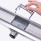 Desagüe Ideal lineal 70 burbuja 12025