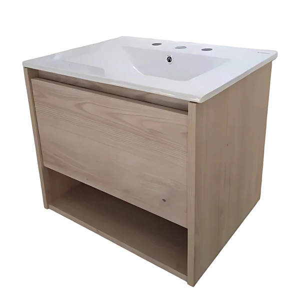 Vanitory Campi 60cm tango con mesada 3 agujero TA60CL3