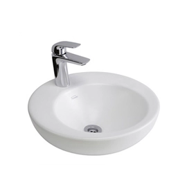 Bacha Baño Redonda Ferrum Tori AG L326K Bca TOR-BH-057-BL
