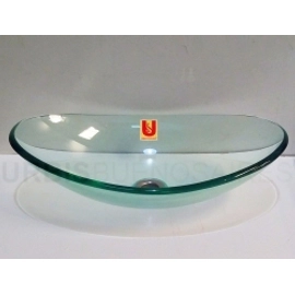 Bacha Urbis Oval Vidrio Transparente BV OV47TR