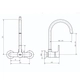 Griferia emblem monoc cocina pared 10013 Piazza