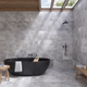 Porcelanato Ilva 45x90 tundra grey 1º