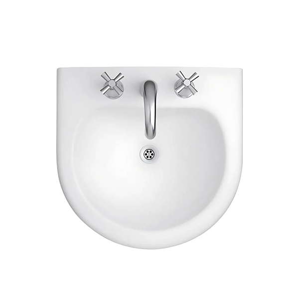 Bacha de lavatorio Ferum 50 cm avignon 3 ag AVI-MS-004-BL