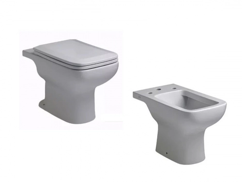 Baño Ferrum Trento Inodoro Bidet asiento &