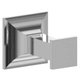 Accesorio de baño Hidromet New Castle Percha cromo 50052CRCR