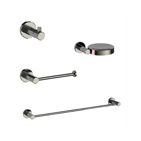 Kit accesorios 4 piezas match cromo Andez 098.19.1.04.04