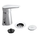 Grifería de bidet FV M4 compacta monocomando 0189/M4-CR
