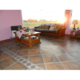 Piso de cemento Lanik 40x40 Laja terrac matiz 1105