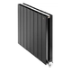 Radiador Milano smart 500w negro Radiarte RMISO500WNE