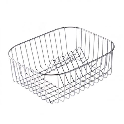 Accesorio de bacha Mi Pileta Cesto alambre Inox Cuad 5001