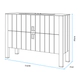 Vanitory Campi Deck 100 Gris c/mesada 1ag DE100CLM GRIS