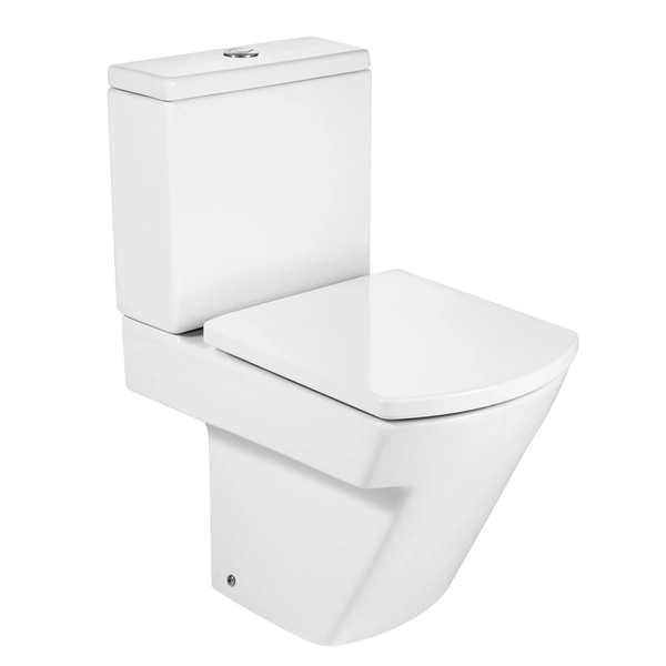 Inodoro Roca hall largo blanco 3L/6L