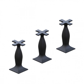 Griferia de bidet Hidromet New Castle Black 51002