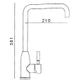 Griferia Ultragrif Monocomando Volga Steel ugh203s02