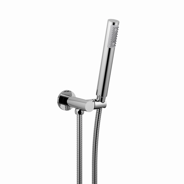 Ducha Manual Novum c/soporte pared negro FR131/J2-BK