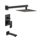 Griferia bañera Estalgrif New Quartier black 5001-BA-B