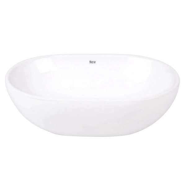 Bacha apoyo oval lea 45x29.5CM blanco Roca